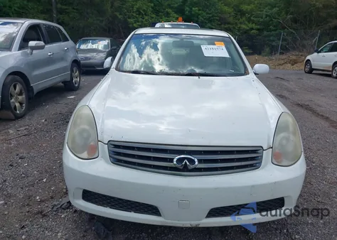 2006 Infiniti G35 из США, поврежденный, VIN JNKCV51E16M518656